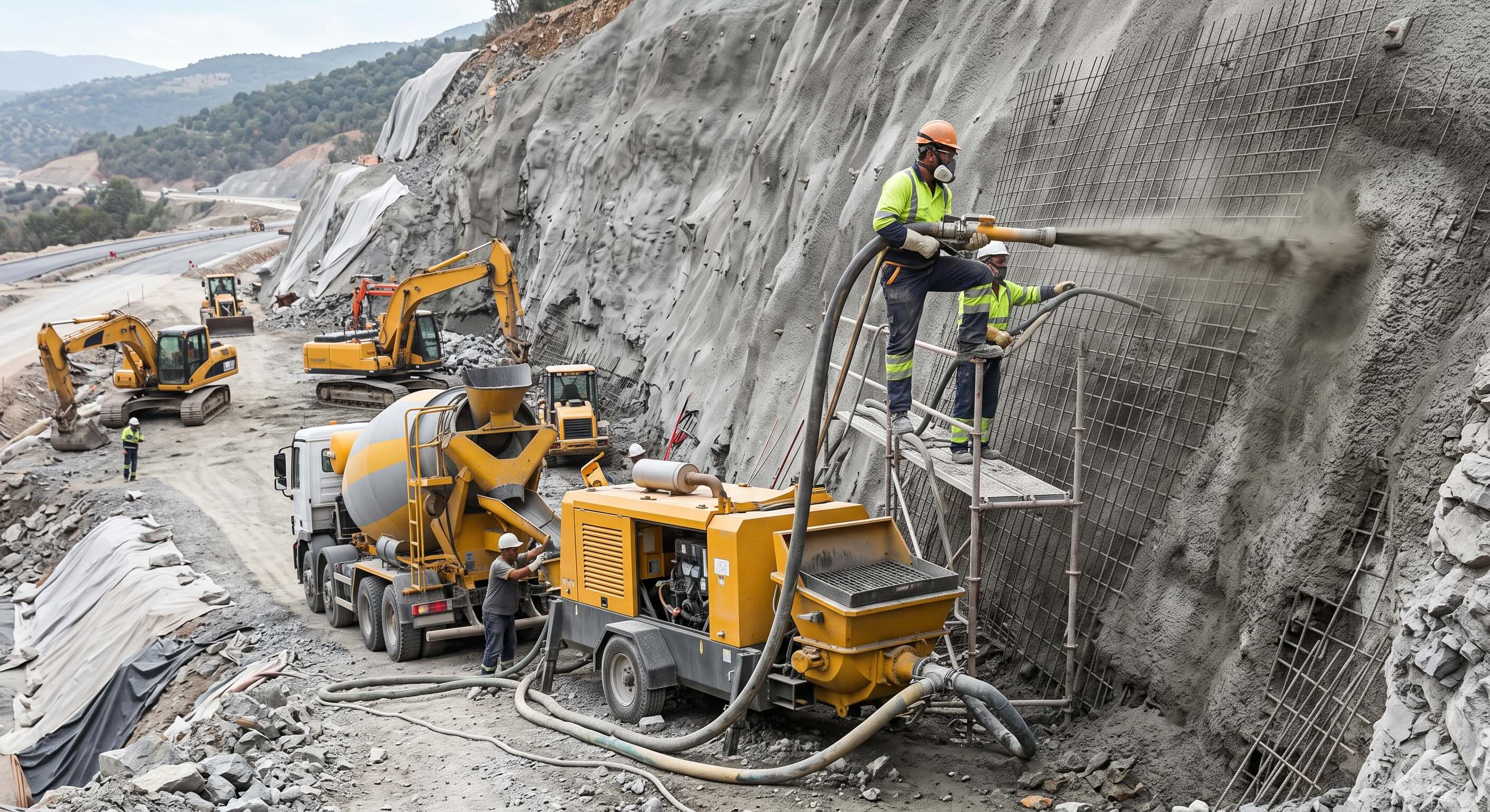 Shotcrete (Püskürtme Beton)